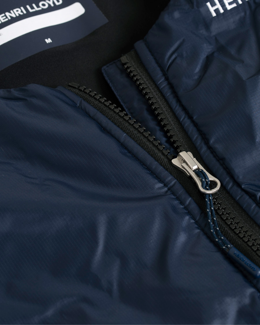 Heren | Broeken | Henri-Lloyd | Henri Lloyd Fremantle Stripe Liner Salopette Navy Blue