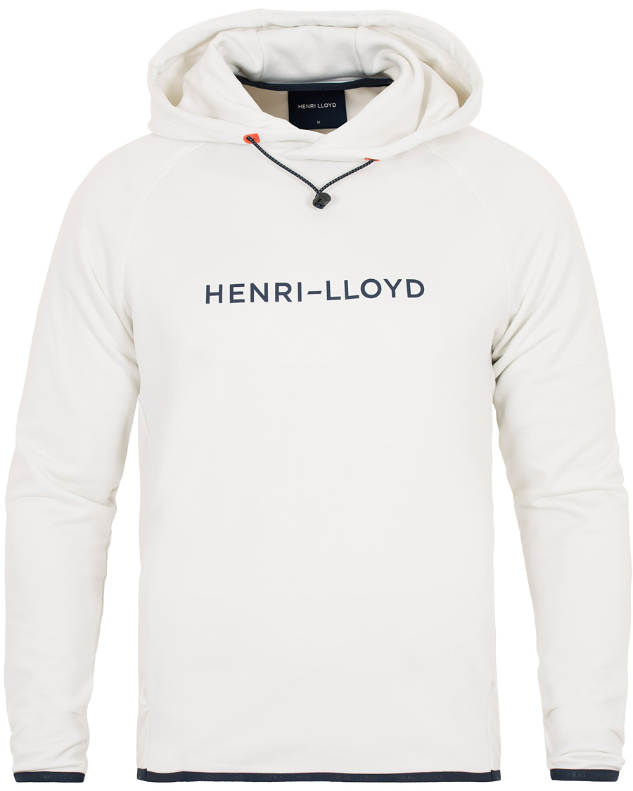 Heren | Truien | Henri-Lloyd | Henri Lloyd Fremantle Stripe Hoodie Cloud White