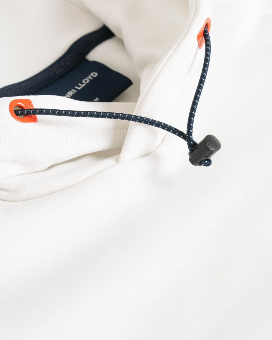 Heren | Truien | Henri-Lloyd | Henri Lloyd Fremantle Stripe Hoodie Cloud White