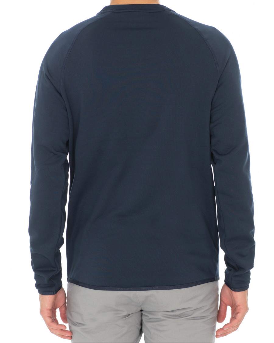 Heren | Truien | Henri-Lloyd | Henri Lloyd Fremantle Stripe Crew Neck Sweatshirt Navy Blue