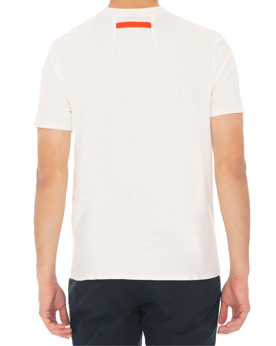 Heren | T-shirts | Henri-Lloyd | Henri Lloyd Fremantle Stripe Crew Neck Tee Cloud White
