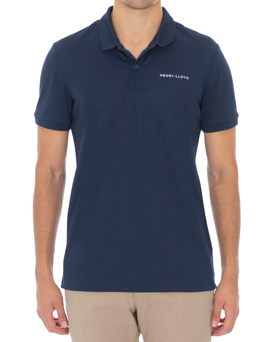 Heren | Polo's | Henri-Lloyd | Henri Lloyd Fremantle Stripe Polo Navy Blue