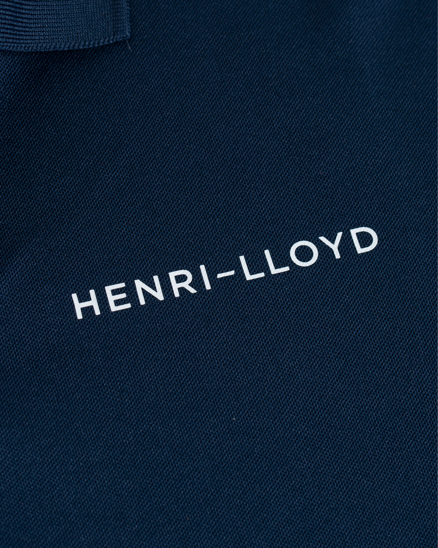 Heren | Polo's | Henri-Lloyd | Henri Lloyd Fremantle Stripe Polo Navy Blue