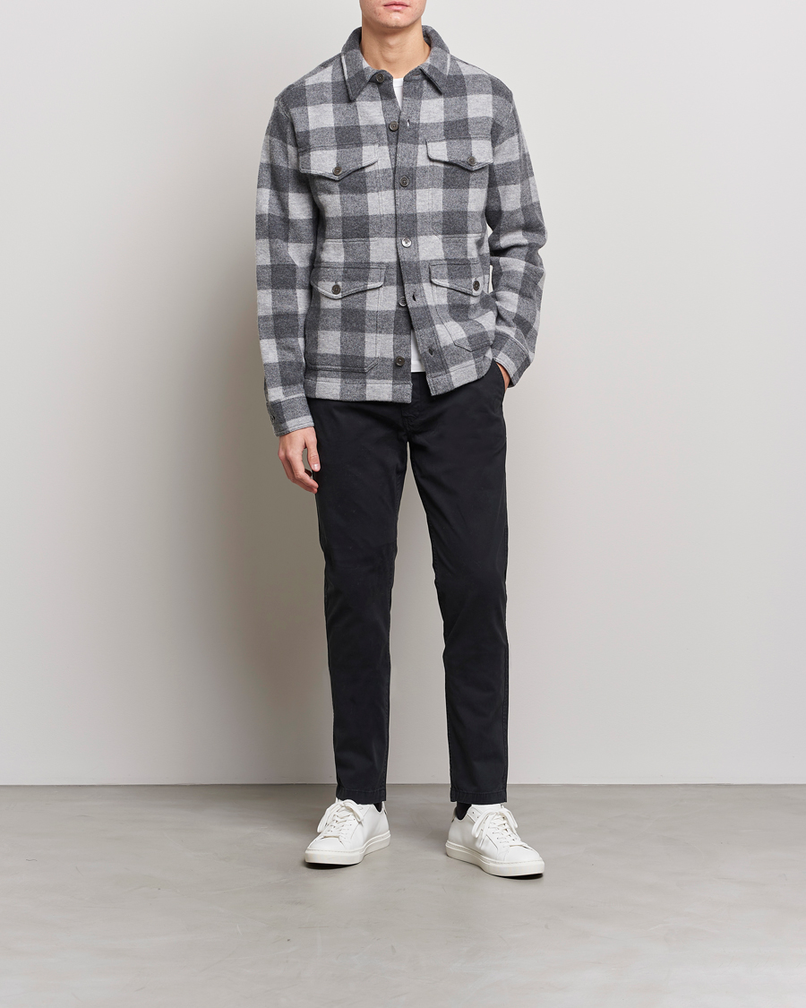 Heren | Broeken | NN07 | Marco Slim Fit Stretch Chinos Black