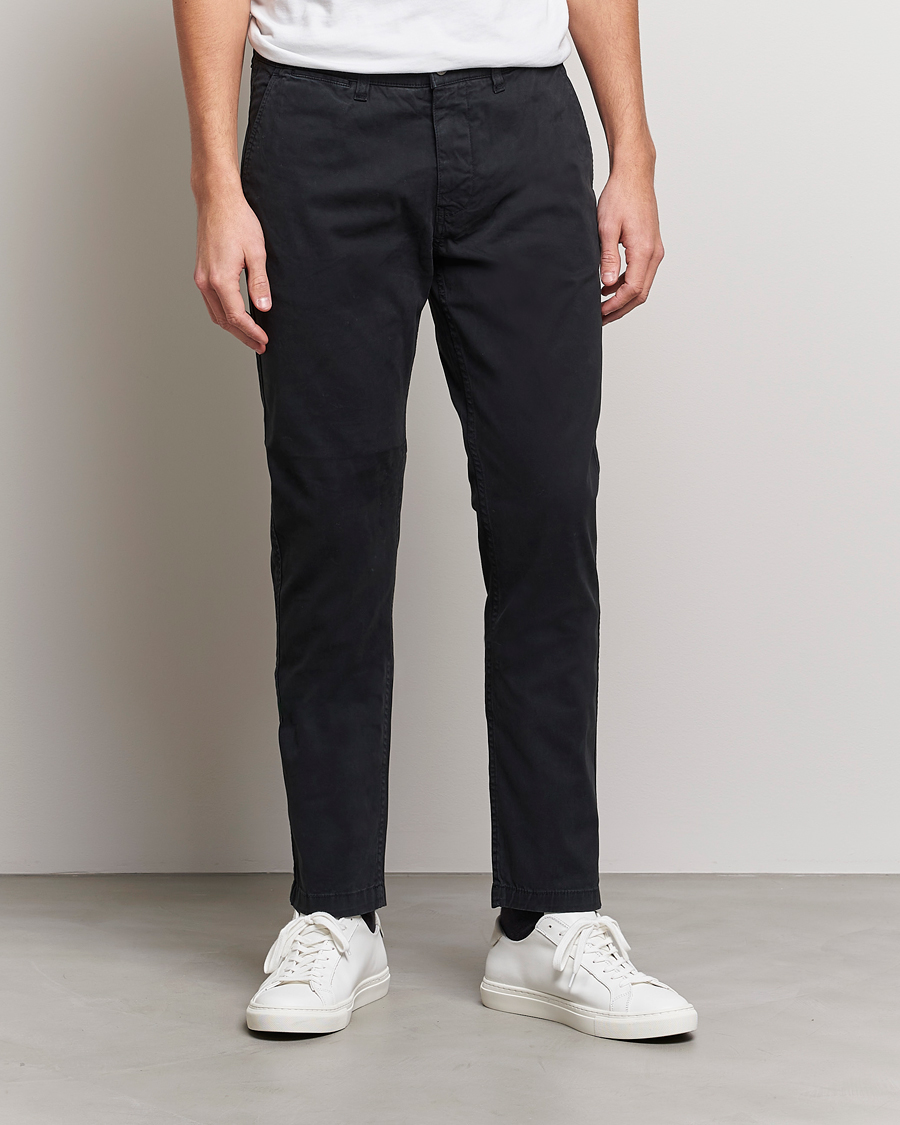 Heren | Broeken | NN07 | Marco Slim Fit Stretch Chinos Black