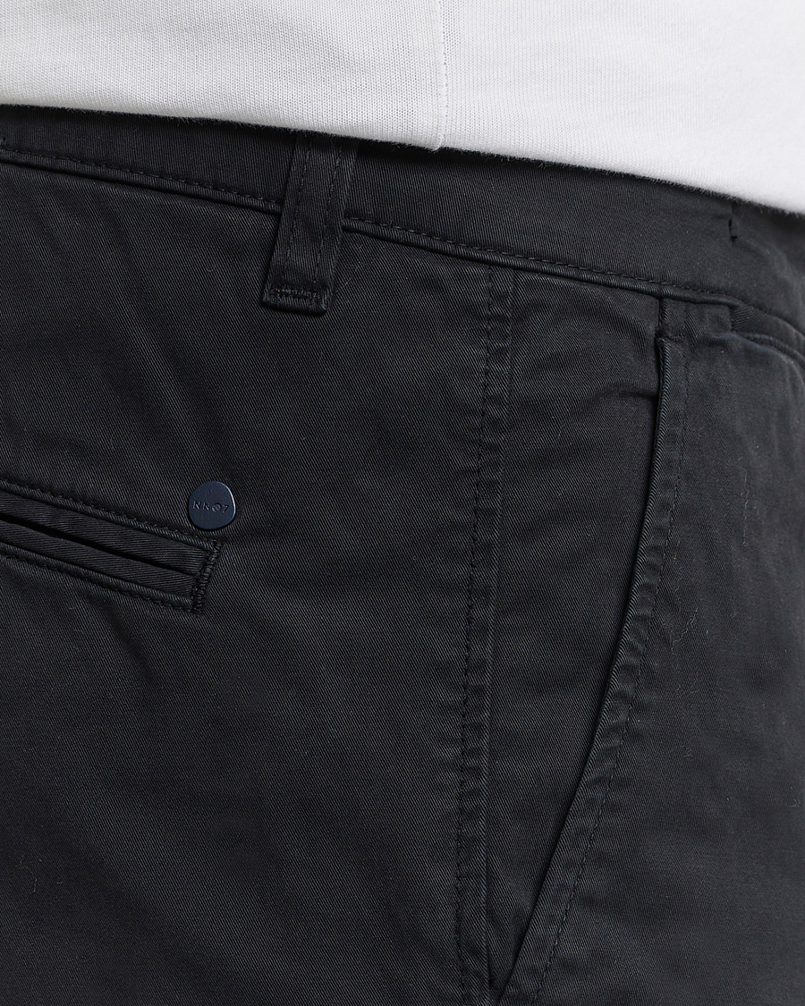 Heren | Broeken | NN07 | Marco Slim Fit Stretch Chinos Black
