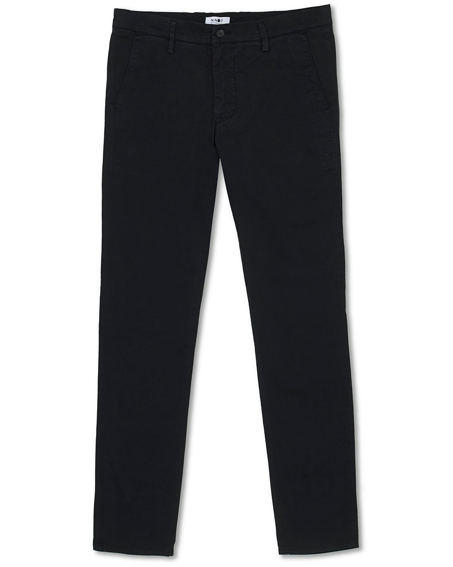 Heren | Broeken | NN07 | Joe Skinny Fit Stretch Chinos Black