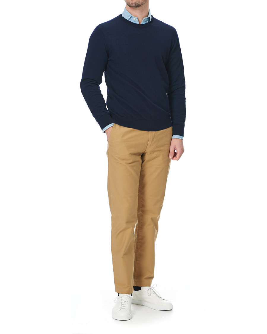 Heren | Broeken | NN07 | Steven Regular Fit Stretch Chinos Khaki
