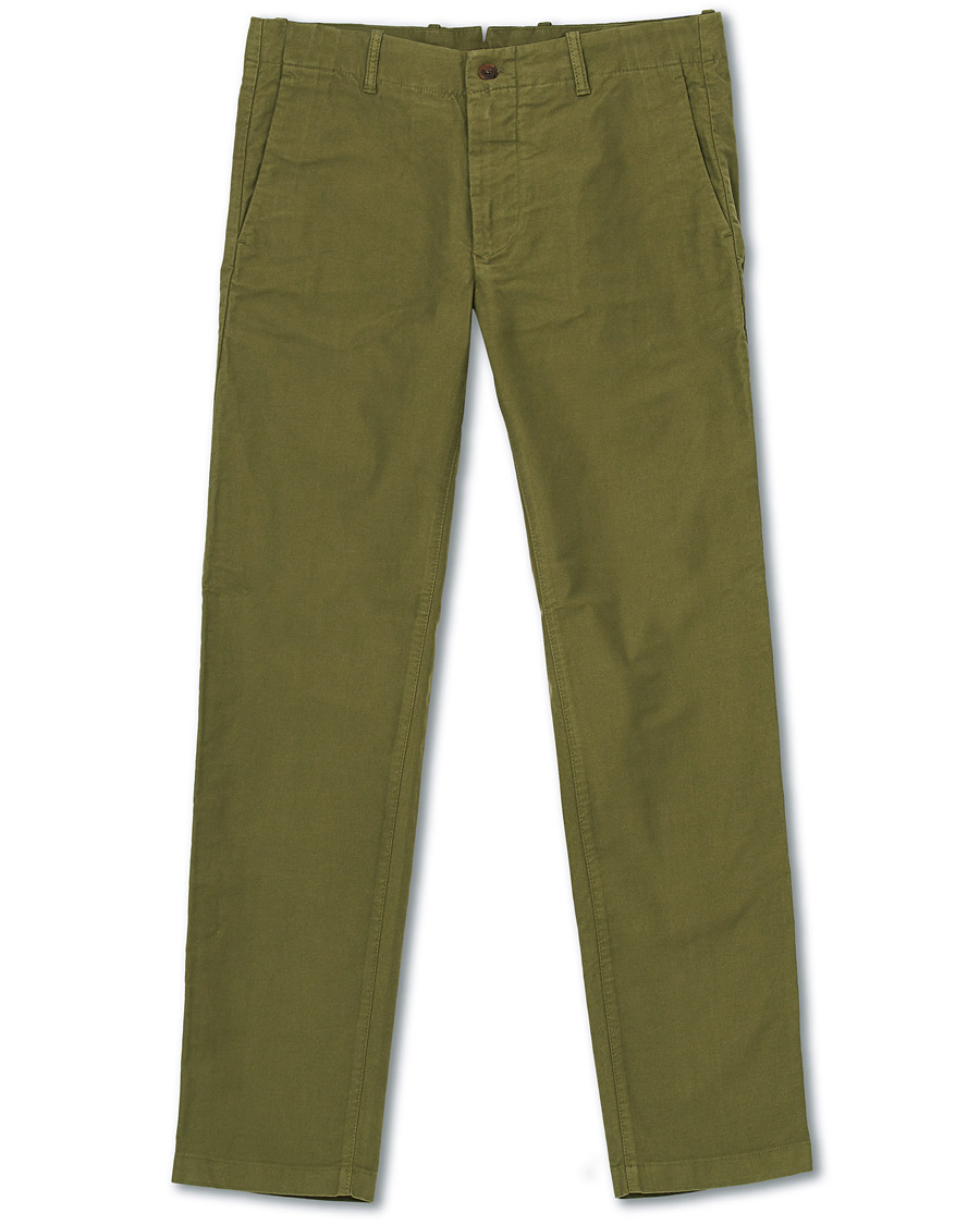 Heren | Broeken | NN07 | Steven Regular Fit Stretch Chinos Moss Green
