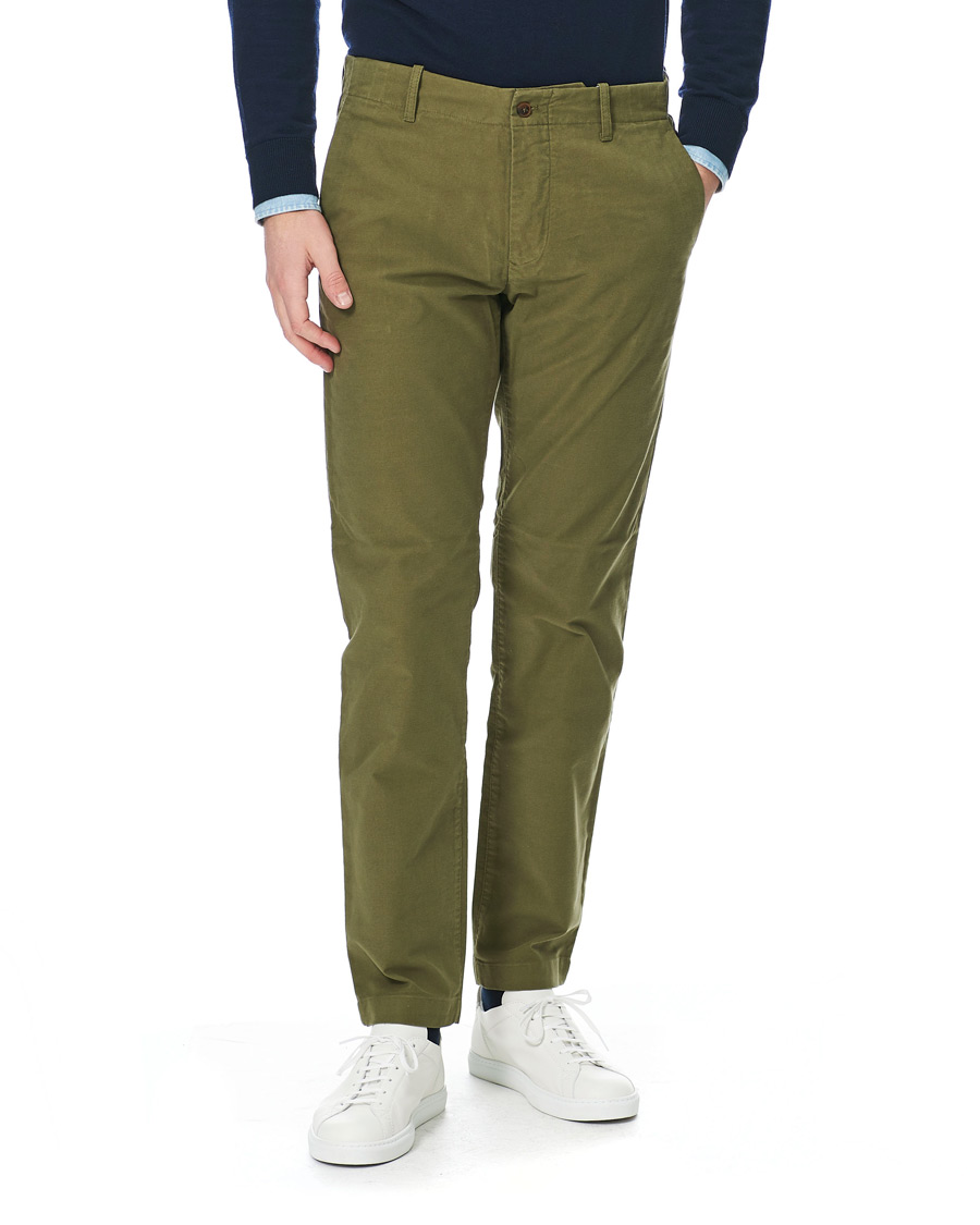 Heren | Broeken | NN07 | Steven Regular Fit Stretch Chinos Moss Green