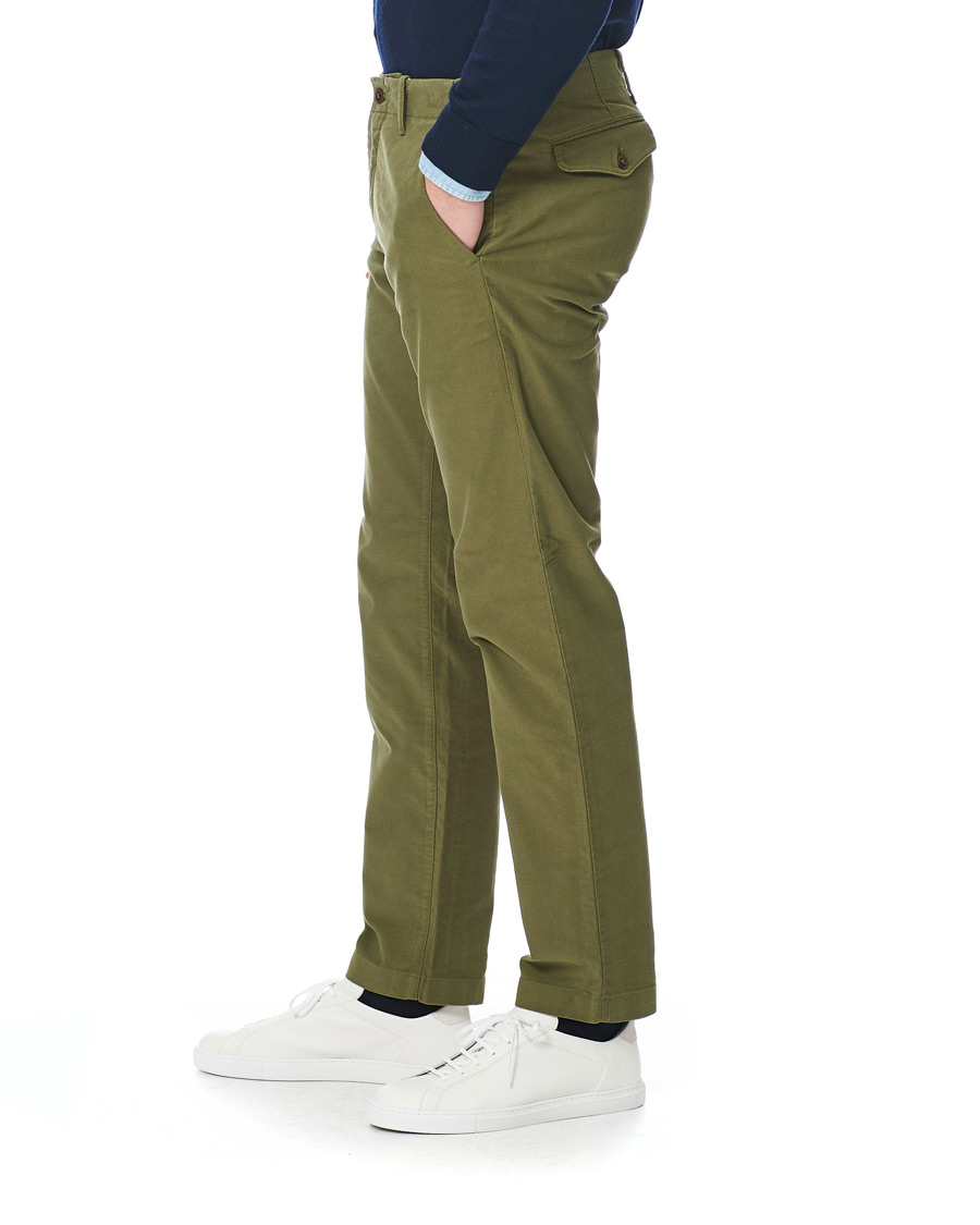 Heren | Broeken | NN07 | Steven Regular Fit Stretch Chinos Moss Green
