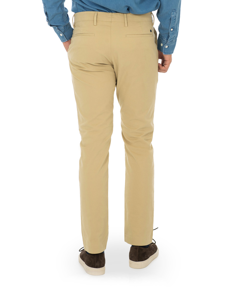 Heren | Broeken | NN07 | Theo Regular Fit Stretch Chinos Sand Khaki