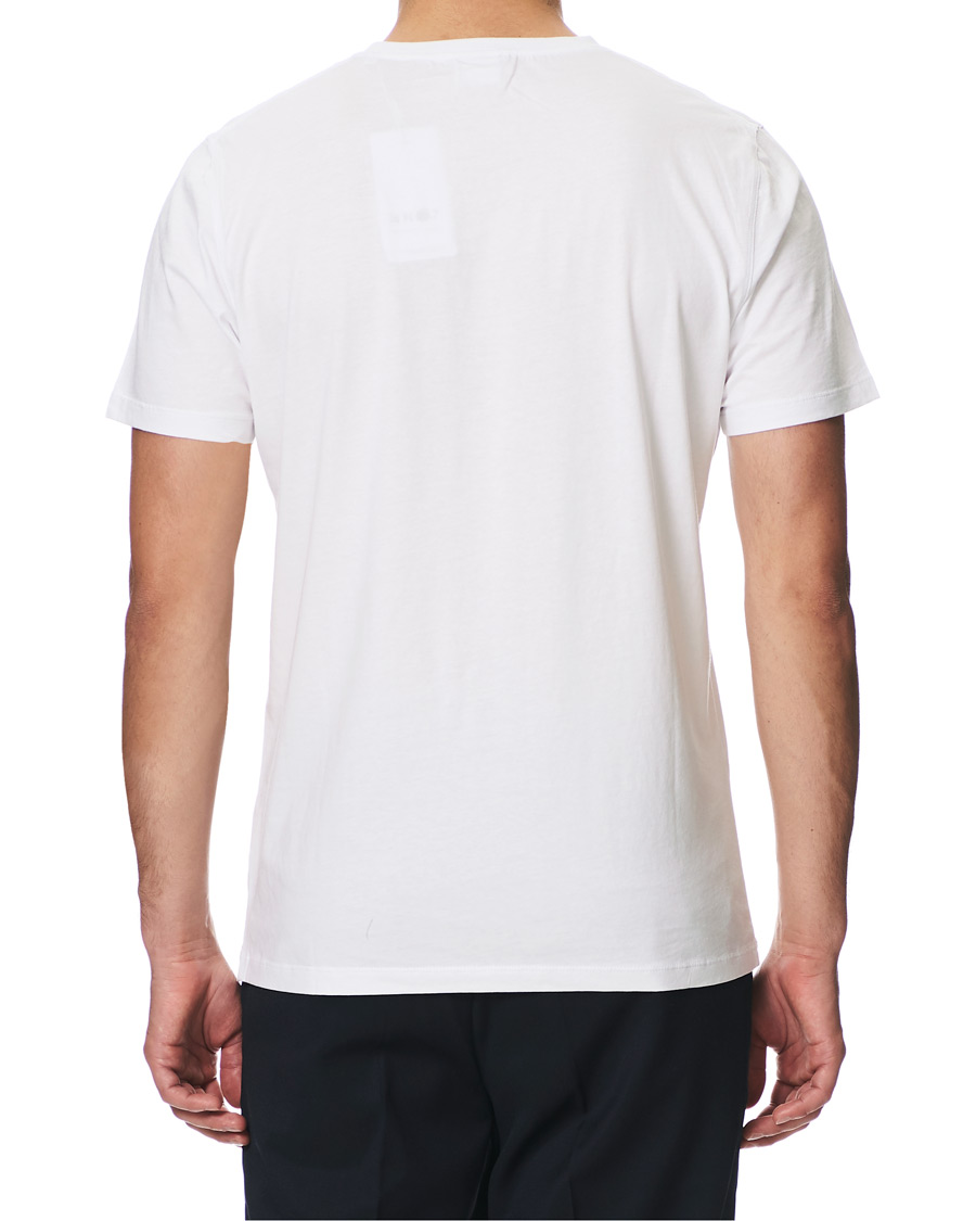Heren | T-shirts | NN07 | Ethan Printed Crew Neck Tee White