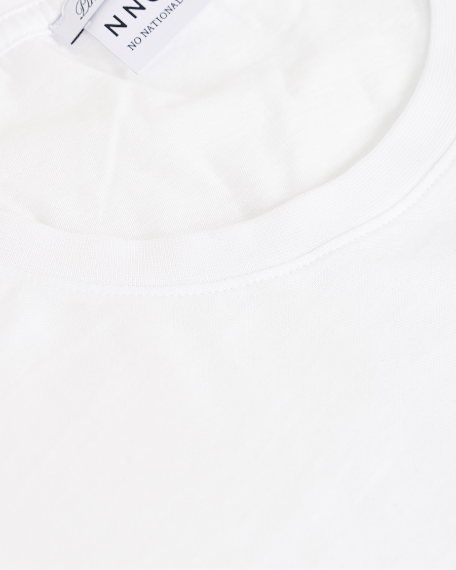 Heren | T-shirts | NN07 | Ethan Printed Crew Neck Tee White