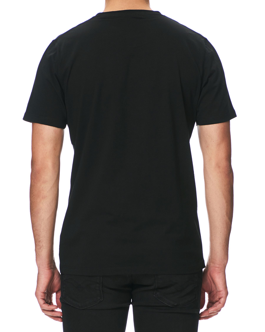 Heren | T-shirts | NN07 | Ethan Printed Crew Neck Tee Black