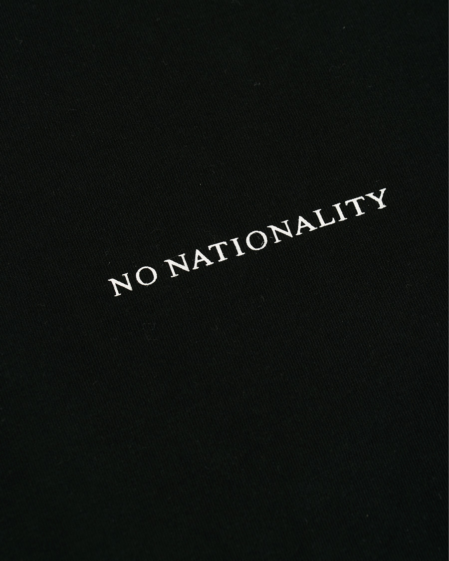 Heren | T-shirts | NN07 | Ethan Printed Crew Neck Tee Black