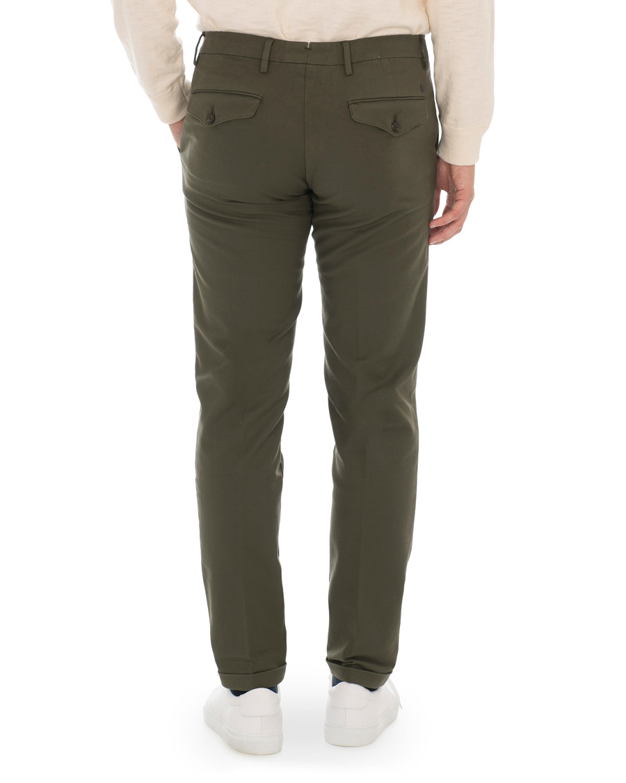 Heren | Broeken | NN07 | Scott Regular Fit Stretch Trousers Army Green