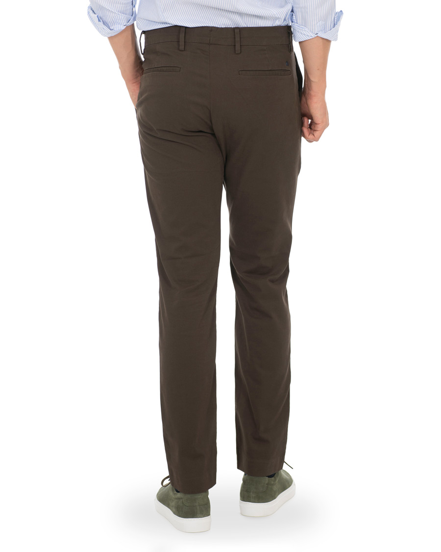 Heren | Broeken | NN07 | Theo Regular Fit Stretch Chinos Brown