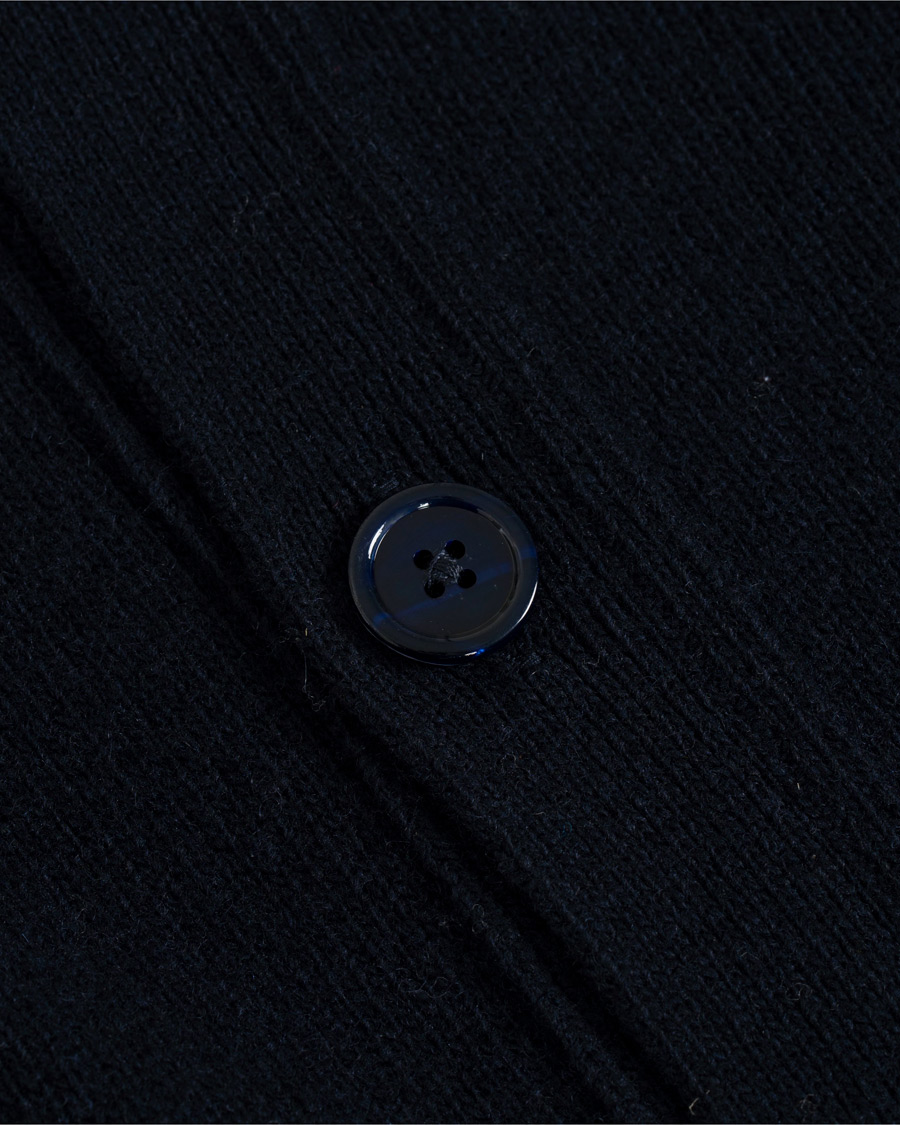 Heren | Truien | NN07 | Bjorn Wool Cardigan Navy Blue