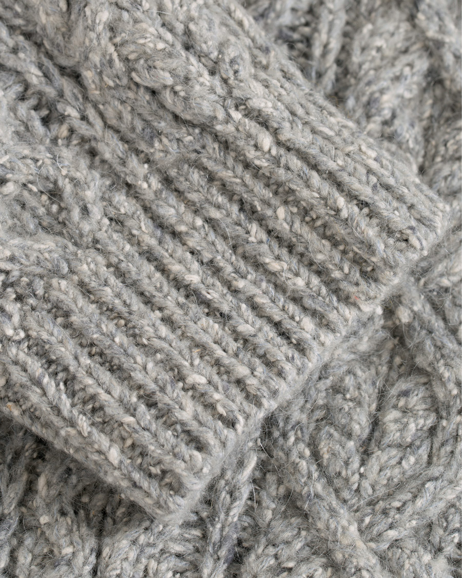 Heren | Truien | NN07 | Bert Cable Rollneck Grey