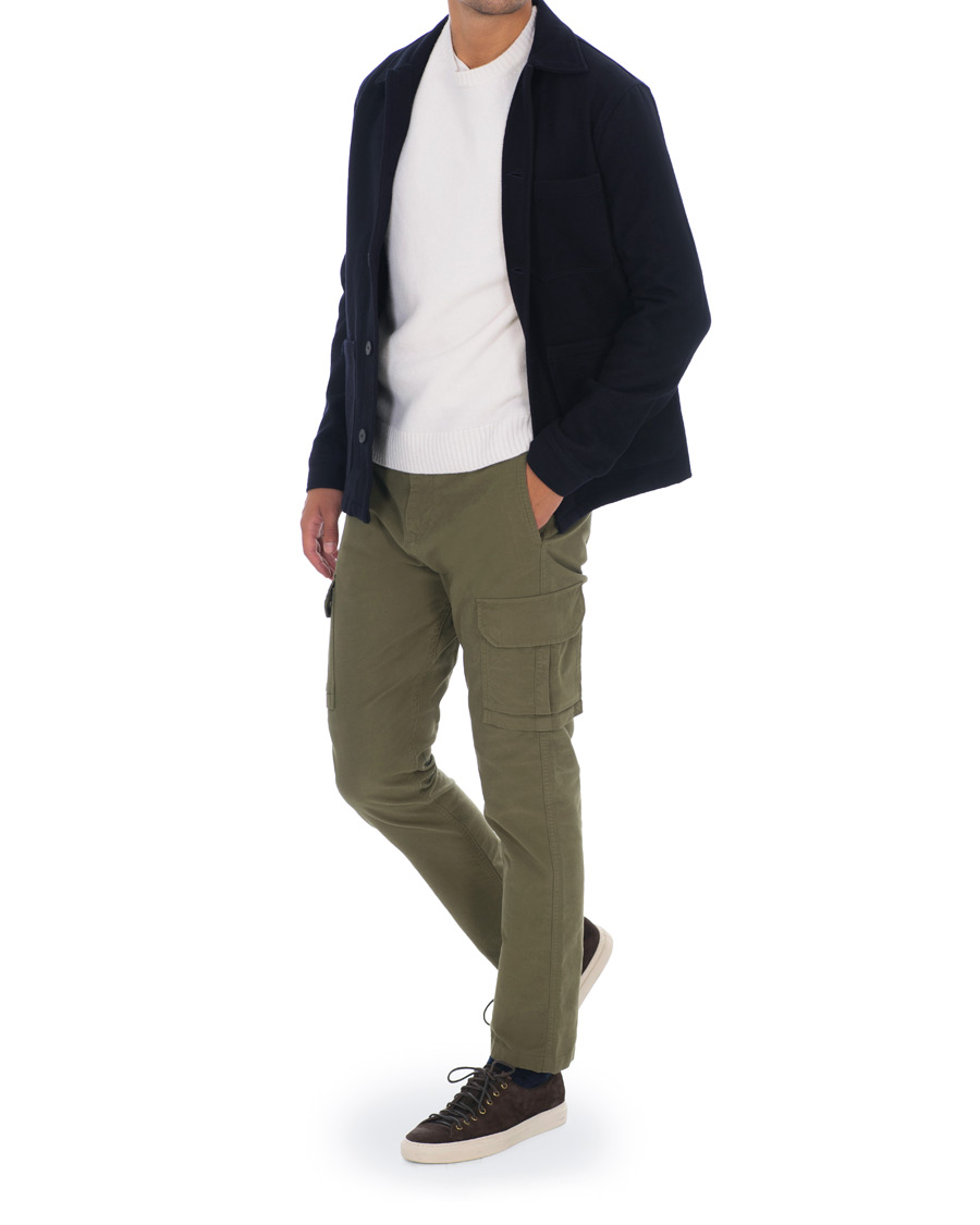 Heren | Broeken | NN07 | Cargo Pants Moss Green