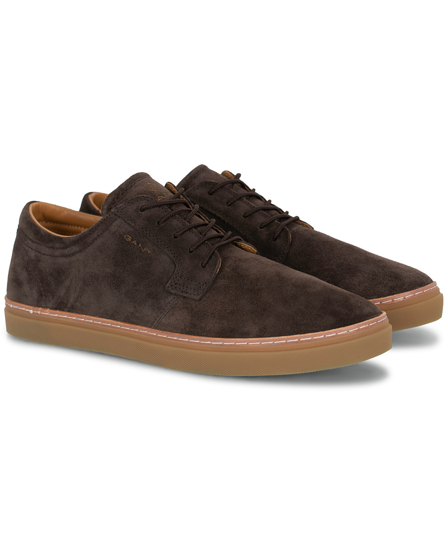 Heren | GANT Bari Sneaker Dark Brown Suede | GANT | Bari Sneaker Dark Brown Suede