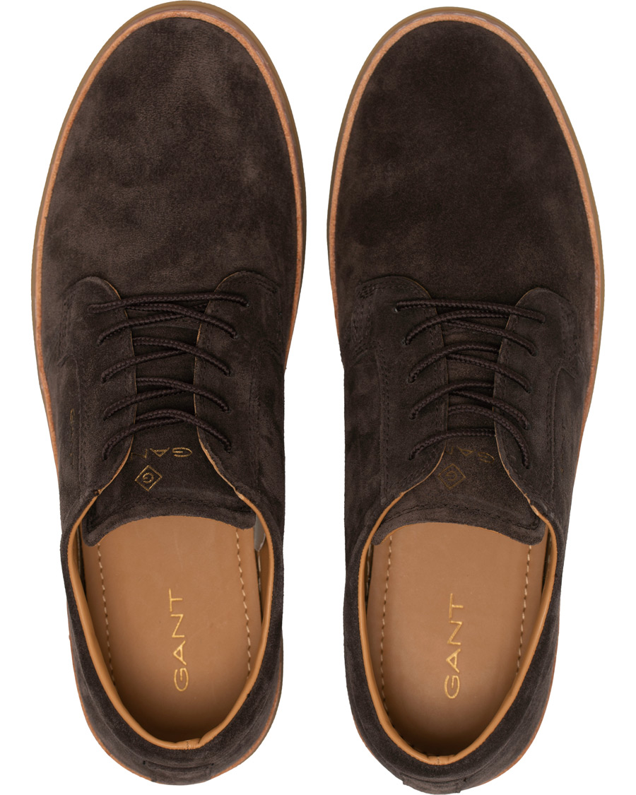 Heren | GANT Bari Sneaker Dark Brown Suede | GANT | Bari Sneaker Dark Brown Suede