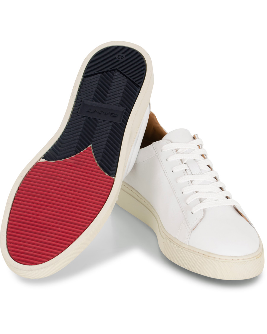 Heren | GANT Denver Sneaker White | GANT | Denver Sneaker White