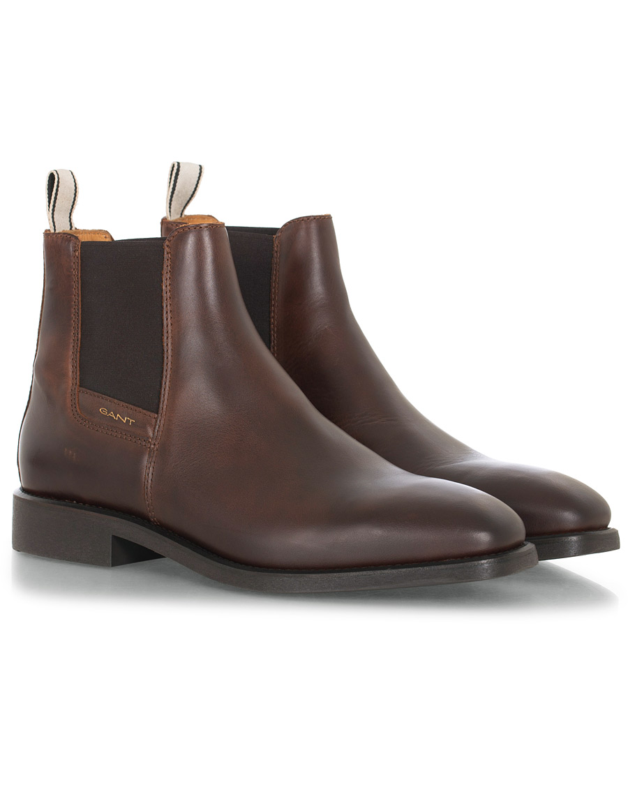 Heren | GANT James Chelsea Boot Sienna Brown Calf | GANT | James Chelsea Boot Sienna Brown Calf