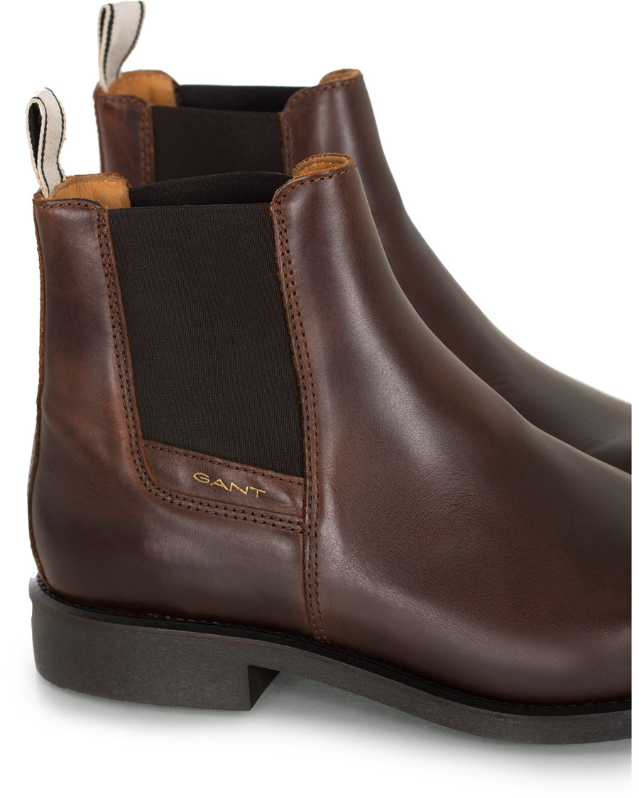 Heren | GANT James Chelsea Boot Sienna Brown Calf | GANT | James Chelsea Boot Sienna Brown Calf