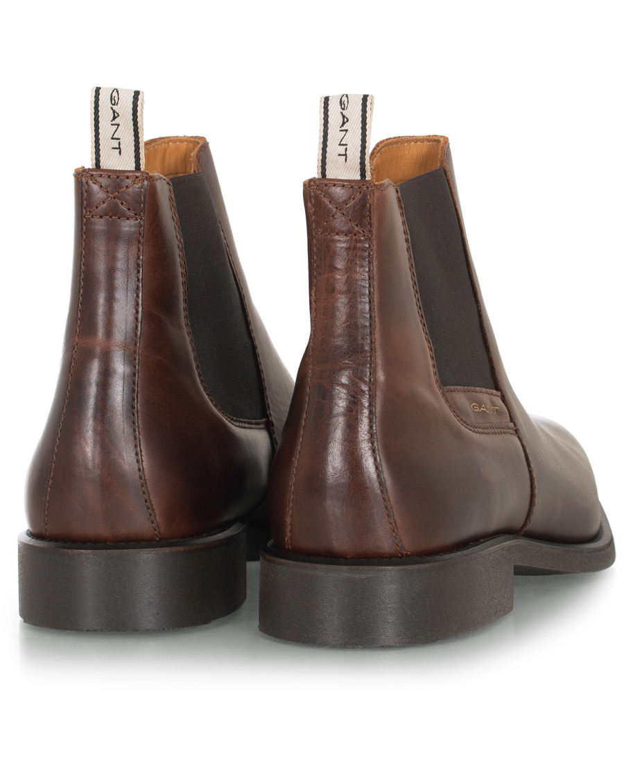 Heren | GANT James Chelsea Boot Sienna Brown Calf | GANT | James Chelsea Boot Sienna Brown Calf