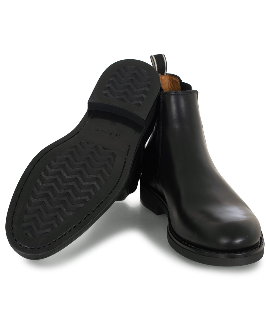 Heren | GANT Oscar Chelsea Boot Black Calf | GANT | Oscar Chelsea Boot Black Calf
