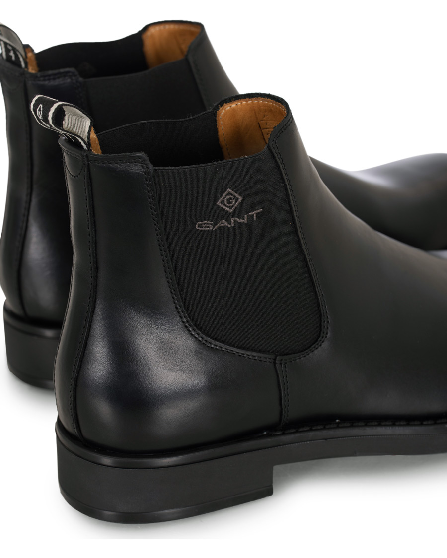 Heren | GANT Oscar Chelsea Boot Black Calf | GANT | Oscar Chelsea Boot Black Calf