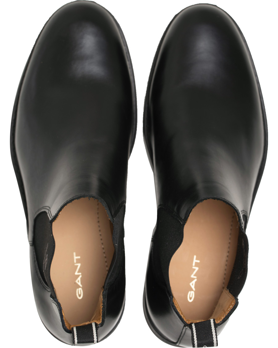 Heren | GANT Oscar Chelsea Boot Black Calf | GANT | Oscar Chelsea Boot Black Calf