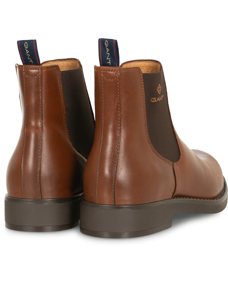Heren | GANT Oscar Chelsea Boot Cognac Calf | GANT | Oscar Chelsea Boot Cognac Calf