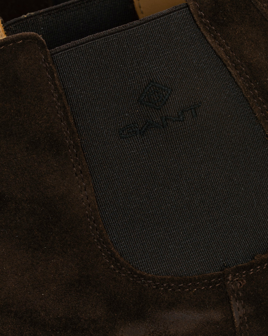 Heren | GANT Fargo Chelsea Boot Dark Brown Suede | GANT | Fargo Chelsea Boot Dark Brown Suede