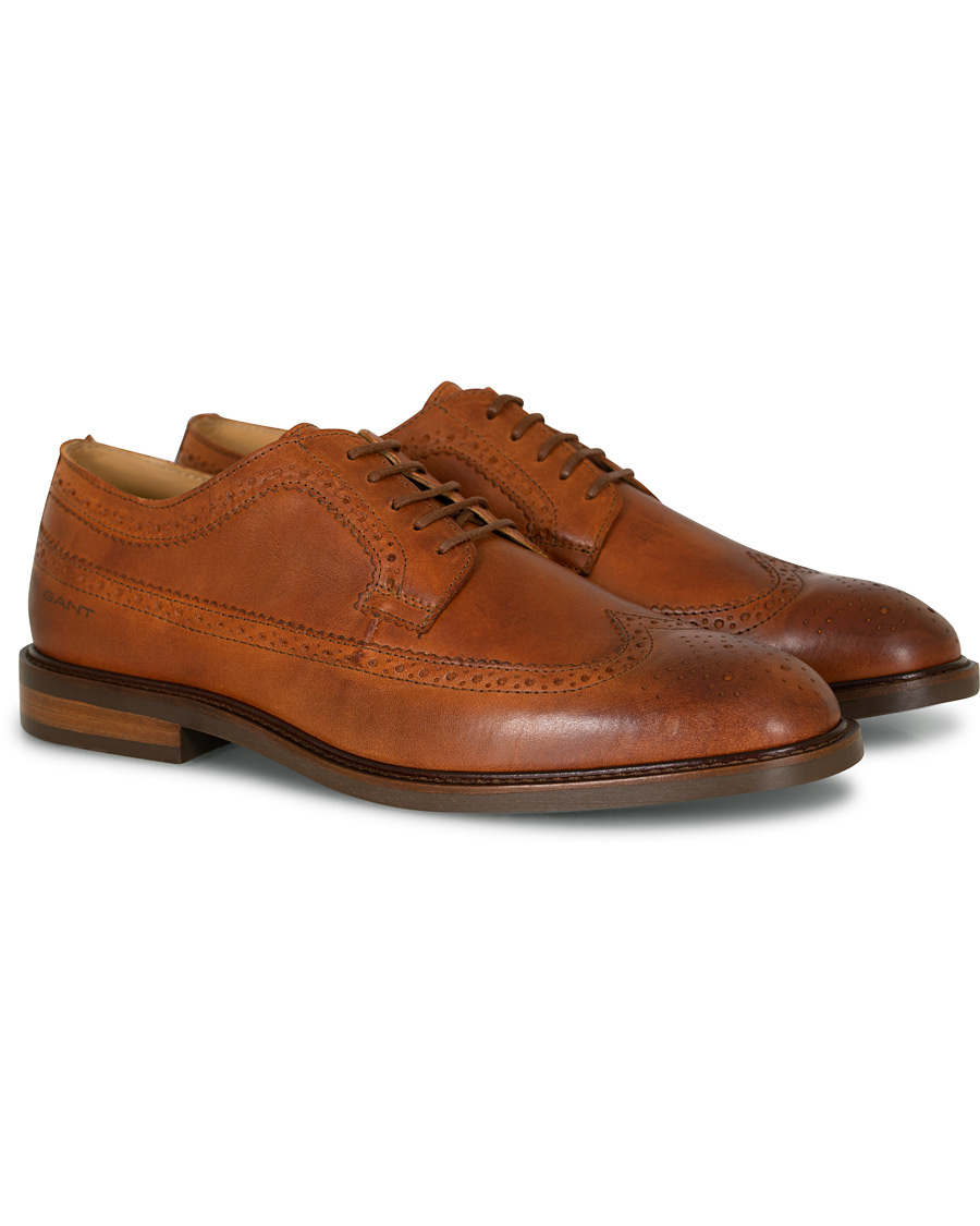 Heren | GANT Ricardo Brogue Cognac Calf | GANT | Ricardo Brogue Cognac Calf