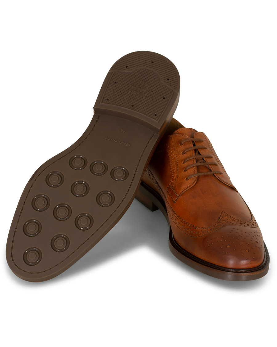 Heren | GANT Ricardo Brogue Cognac Calf | GANT | Ricardo Brogue Cognac Calf