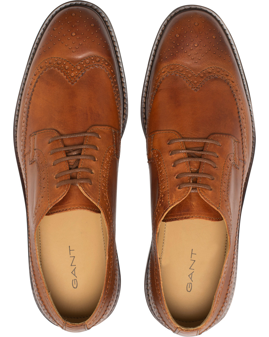 Heren | GANT Ricardo Brogue Cognac Calf | GANT | Ricardo Brogue Cognac Calf