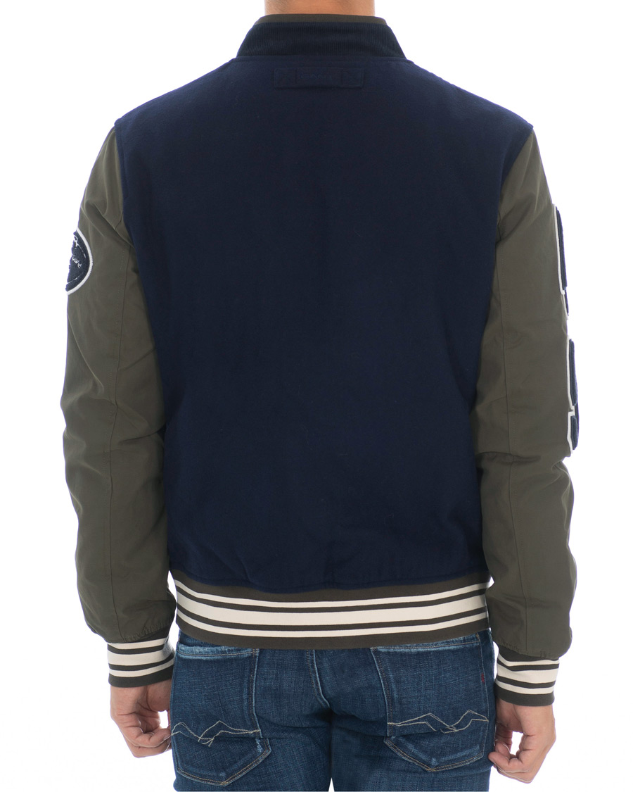 Heren | Jassen | GANT | Varsity Jacket Marine