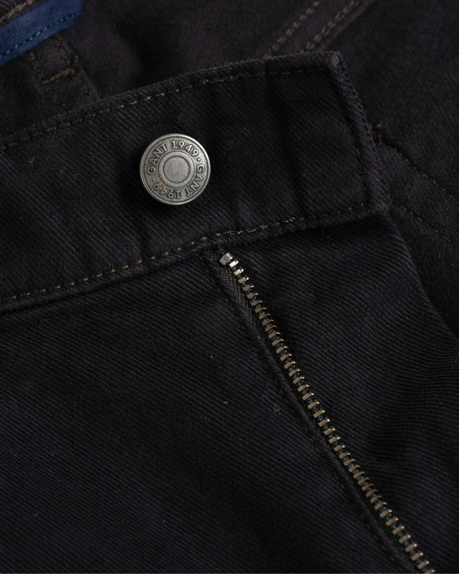 Heren | Broeken | GANT | Regular Fit Soft Twill Jeans Java Brown