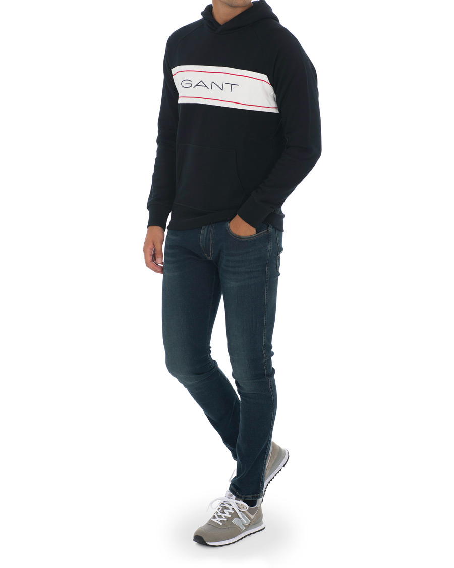 Heren | Truien | GANT | Archive Hoodie Black