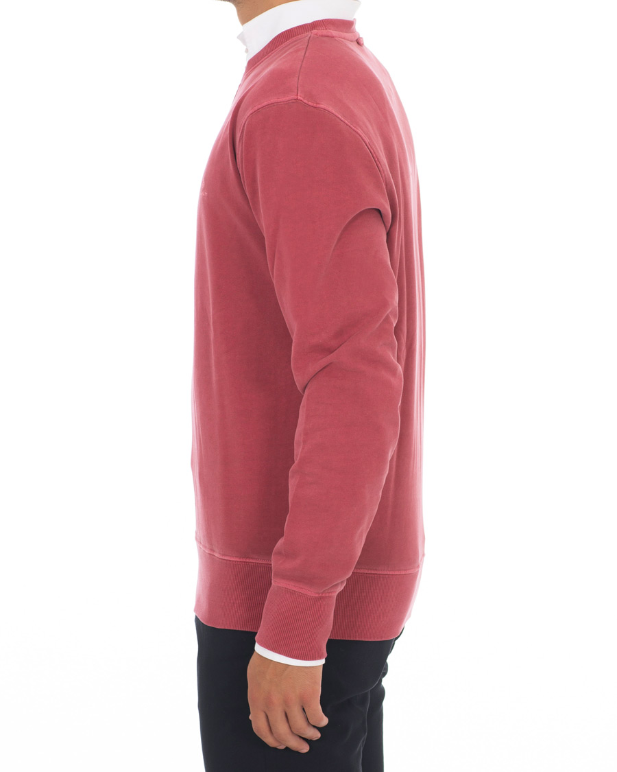 Heren | Truien | GANT | Winter Faded Crew Neck Sweatshirt Mahogany Red