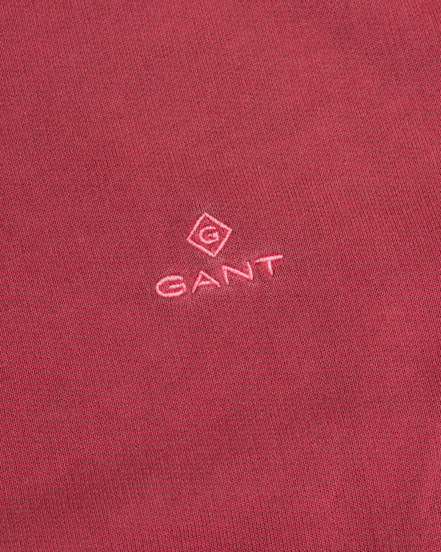 Heren | Truien | GANT | Winter Faded Crew Neck Sweatshirt Mahogany Red