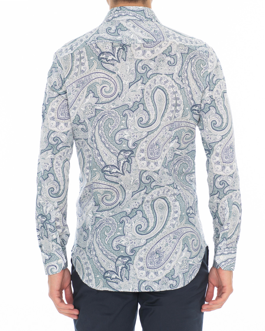 Heren | Overhemden | Etro | Mercurio Tonal Paisley Shirt White