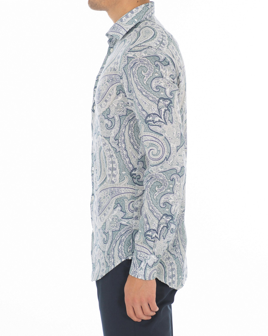 Heren | Overhemden | Etro | Mercurio Tonal Paisley Shirt White