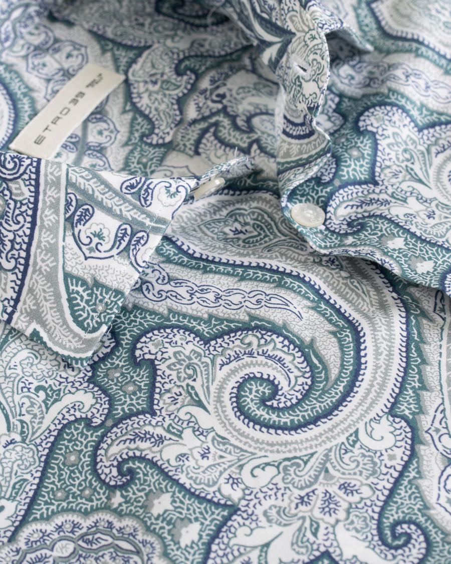 Heren | Overhemden | Etro | Mercurio Tonal Paisley Shirt White
