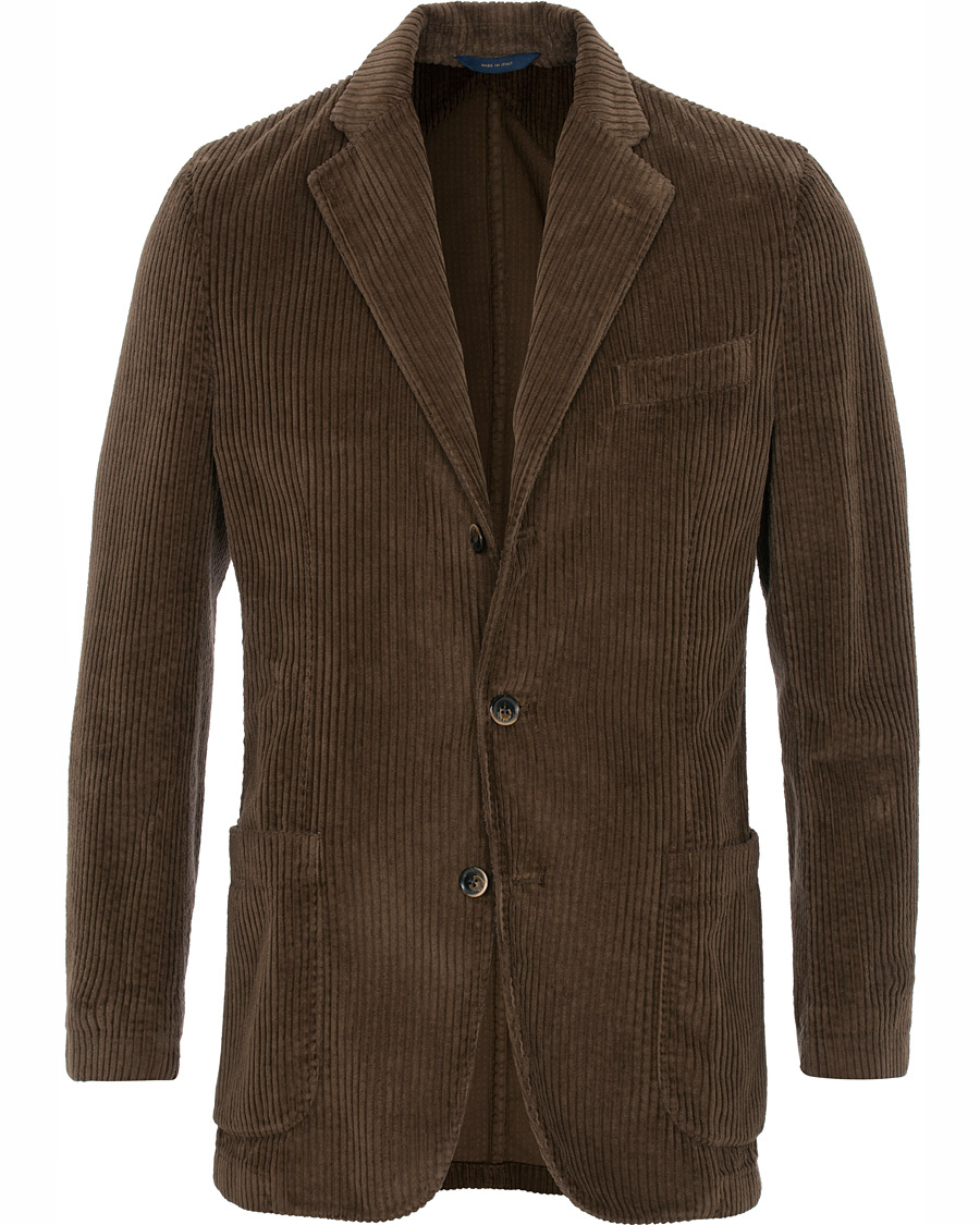 Heren | Blazers | Brooks Brothers | Soft Washed Corduroy Blazer Brown