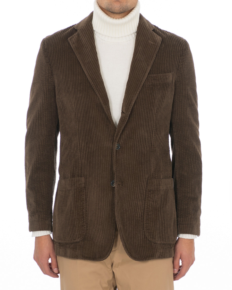 Heren | Blazers | Brooks Brothers | Soft Washed Corduroy Blazer Brown