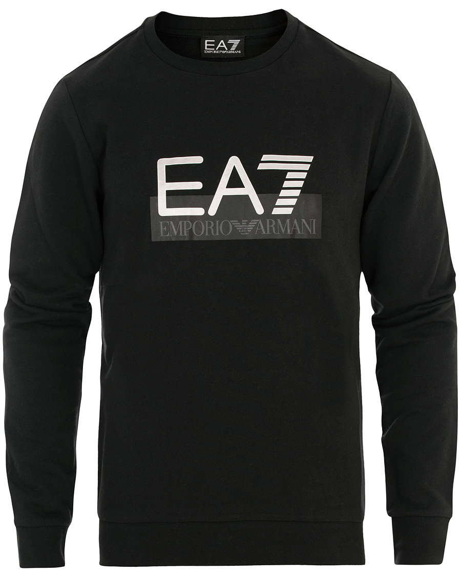 Heren | Truien | EA7 | Crew Neck Sweatshirt Black